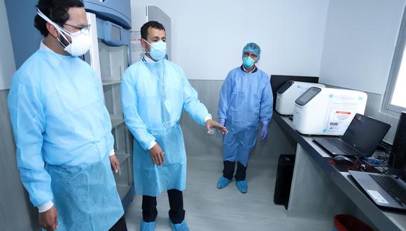 Junín: La moderna instalación científica optimizar al 98.5% la confiabilidad de la detección de los casos. (Foto: Gobierno Regional de Junín)