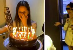 Hija de Melissa Klug rompe en llanto con emotiva sorpresa de su mamá por su cumpleaños│VIDEO