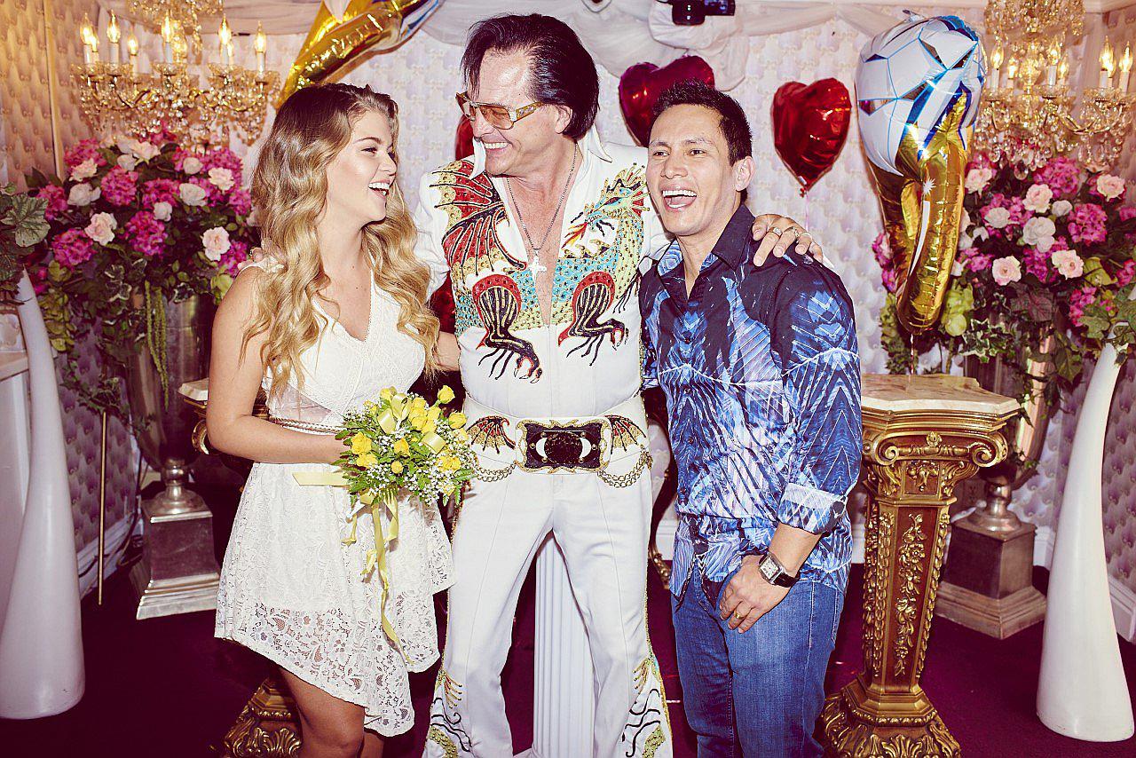 Brunella Horna y Renzo Costa: Así fue su boda en Las Vegas [FOTOS] 