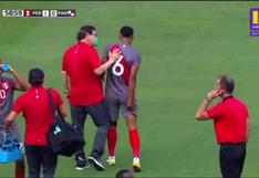 Lesión de Marcos López durante el Perú vs. Panamá preocupa a Gareca | VIDEO