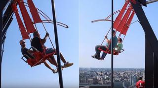 YouTube: Este es el columpio al aire libre más aterrador del mundo [VIDEO]