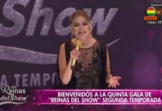 Así abrió la gala Gisela Valcárcel en el regreso de “Reinas del show”