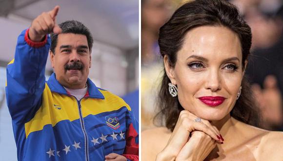 Angelina Jolie a Nicolás Maduro: “Cómo puede ser bueno si dos millones y medios de venezolanos se han ido del país”