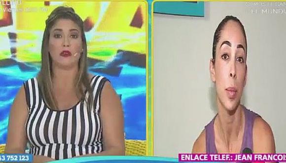 ​Tilsa Lozano protagoniza pelea en vivo con expareja de Olinda Castañeda