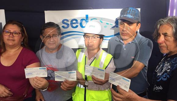 Cuatro familias de SJL reciben bono de mil soles de Ministerio de Vivienda 