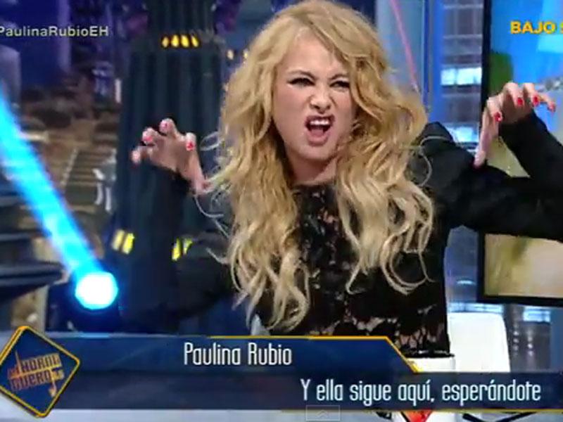¿Paulina Rubio se presentó borracha en entrevista en España?  [VIDEO] 