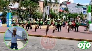 Policías en Tarapoto ensayan coreografía al estilo del “ingeniero bailarín” | VIDEO