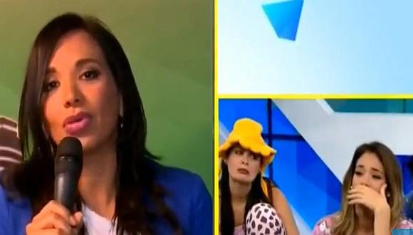 Jazmín Pinedo fue troleada por Mónica Cabrejos en programa en vivo (VIDEO)