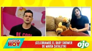 Christian Domínguez se quiebra hasta las lágrimas al recibir regalos para su pequeña María Cataleya | VIDEO