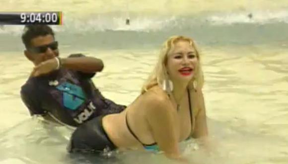 Susy Díaz imitó a Shakira en su videoclip "Loca"