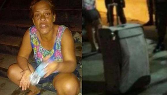 Mujer paseaba el cadáver de su esposo en maleta tras matarlo por contagiarla de VIH 