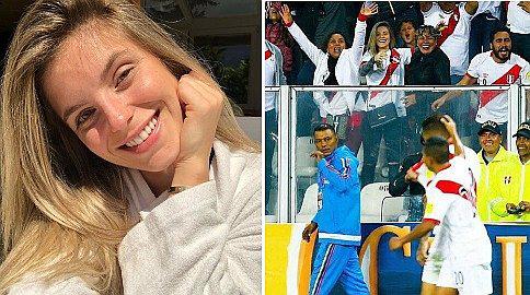 Thaisa Leal llega a estadio y queda sorprendida: "Todos son peruanos" (VIDEO)