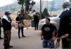 Ayacucho: Ronderos azotan  a los que incumplen el aislamiento social obligatorio | FOTOS