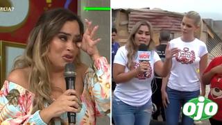 Ethel Pozo se quiebra tras ver a familias afectadas en Río Chillón: “Soy muy emocional”