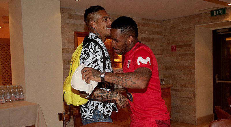 El reencuentro de Paolo Guerrero con sus compañeros de la selección peruana (VIDEO)
