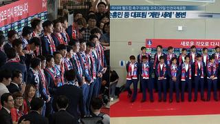 Jugadores de Corea del Sur fueron recibidos a huevazos tras ser eliminados del Mundial