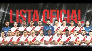 Ricardo Gareca presenta sus 23 figuras de la selección peruana