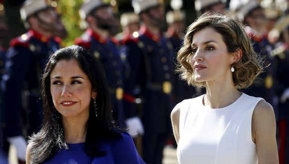 Nadine Heredia es criticada por la prensa española