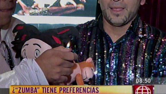 El Gran Show: Andrés Hurtado 'quema' muñecos de  Zumba 