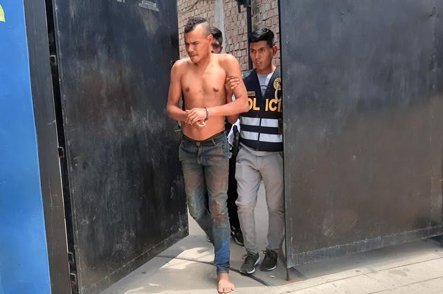 Piura. El venezolano Jarly Cabezas atacó e hirió con una navaja a su pareja también de la misma nacionalidad. (GEC)