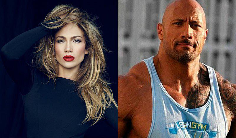 La Roca y Jennifer López impresionan con esta fotografía