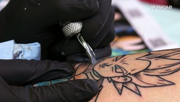 ​Youtube: Mira en cámara lenta cómo se hacen los tatuajes