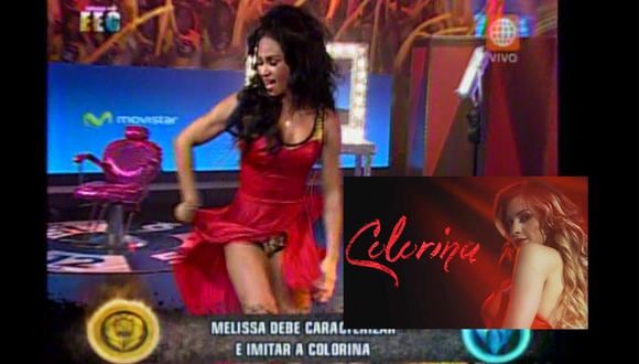 Esto Es Guerra: Melissa Loza y su divertida imitación de 'Colorina' de Milett Figueroa  