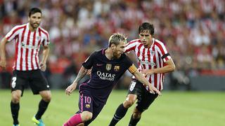 Con Messi en nivel y gol de Rakitic, Barcelona vence 1-0 al Bilbao