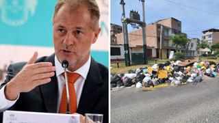 Alcalde de Lima, Jorge Muñoz, anuncia que apoyará a Municipalidad de Surco tras reporte de acumulación de basura en calles 