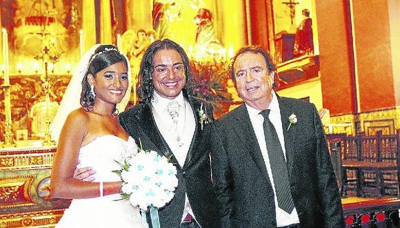 La felicidad de Dyango en el matrimonio de su hijo menor en Lima