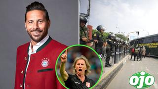 Claudio Pizarro celebra desalojo de manifestantes en San Marcos: “Bravo” | FOTO