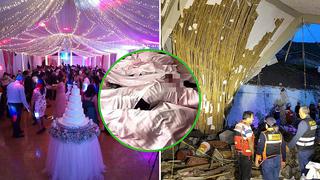 Esposos se encuentran estables tras trágica boda en la que murieron 15 personas (VIDEO)