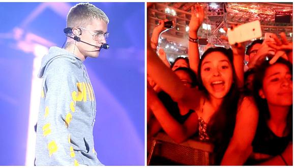 Justin Bieber enloqueció a sus seguidoras en el Estadio Nacional (VIDEO)