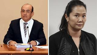 Designan al nuevo juez que verá el caso cócteles de Keiko Fujimori 