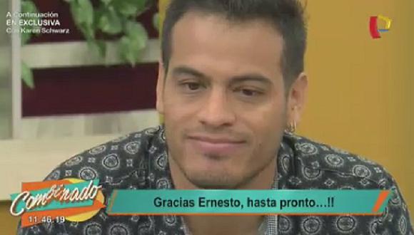 Ernesto Jiménez deja Panamericana TV para irse a otro canal (VIDEO)
