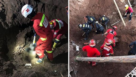 Dos trabajadores mueren al ser sepultados en una obra de construcción en Cusco 