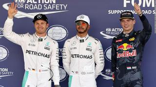 Fórmula 1: Lewis Hamilton sale por delante de Nico Rosberg en México