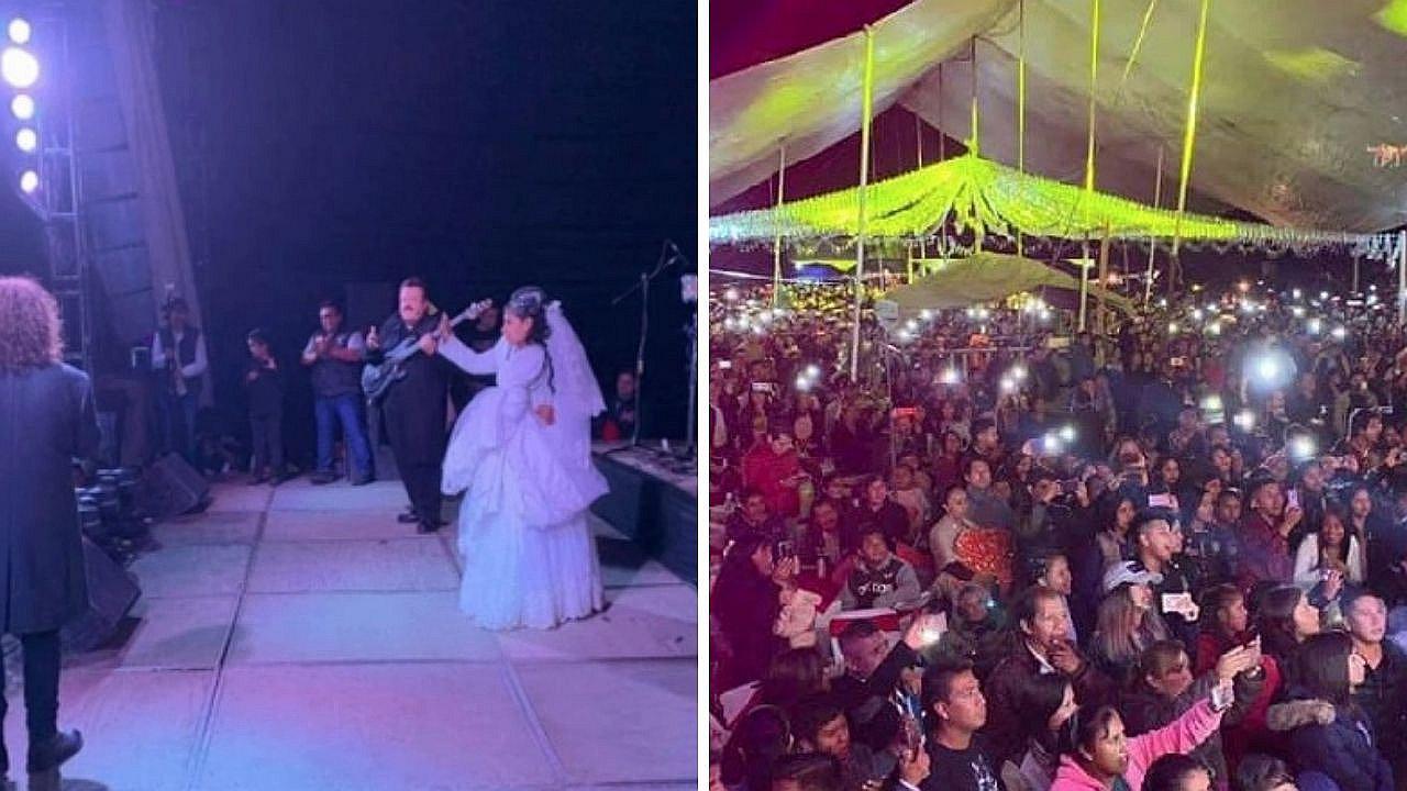 Novios invitaron a 300 personas a su boda, pero al final llegan 15 mil tras mensaje en Facebook