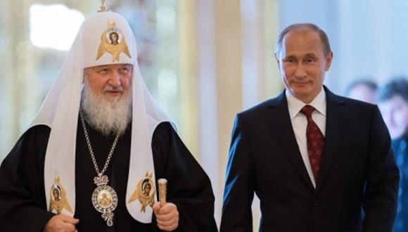 Patriarca ortodoxo hace campaña a favor de Putin y su invasión a Ucrania.
