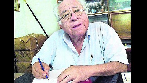 ​Huánuco: Virgilio López es médico pero escribe cuentos, poemas y crónicas desde los siete años