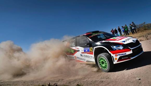 WRC2: Peruano Nicolás Fuchs es cuarto en el Rally de México