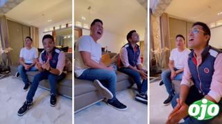 Christian Yaipén y Pedro Loli ‘enamoran’ con su versión de “Por debajo de la mesa” de Luis Miguel | VIDEO