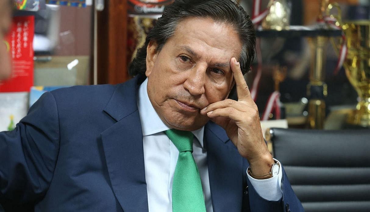 Hallan solo S/.150 mil en cuenta bancaria del expresidente Alejandro Toledo