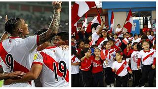 Perú vs. Argentina: colegio alienta a alumnos asistir con camiseta de la selección (FOTOS)