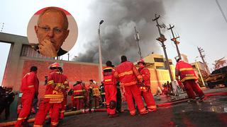 PPK triste tras muerte de bomberos en incendio en El Agustino 