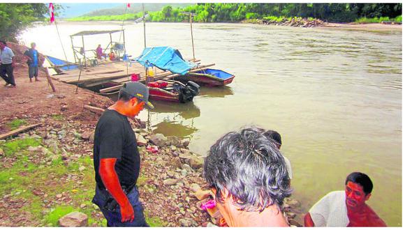 Junín: Padre de familia y su hija son arrastrados por turbulentas aguas de río Perené (foto archivo)