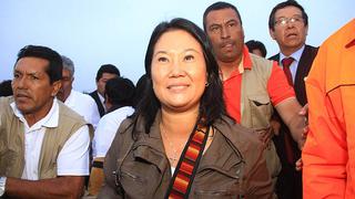 Keiko Fujimori: Esperamos que marcha sea sin violencia    