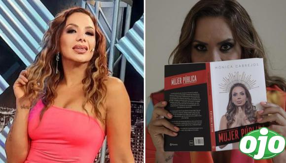Mónica Cabrejos emocionada por la acogida de su libro. Foto: (redes sociales).