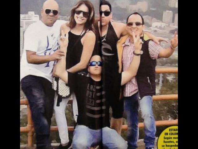 Milett Figueroa y empresario que le presta lujosa camioneta en Colombia