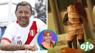 Ampayan a ‘Chorri’ Palacios besando apasionadamente a jovencita, ¿y su esposa?